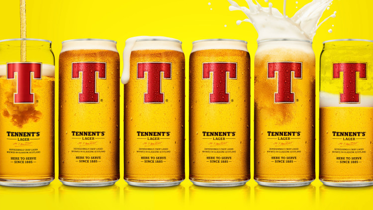 Tennents new can design